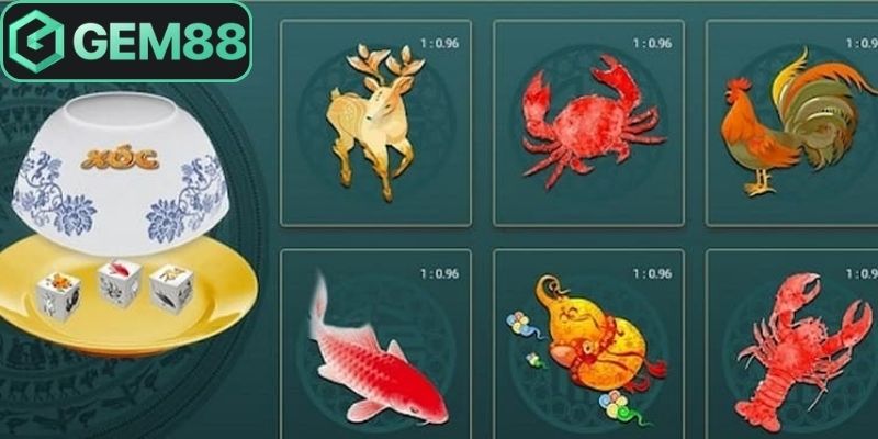 Phiên bản bầu cua Gem88 được ưa chuộng hàng đầu